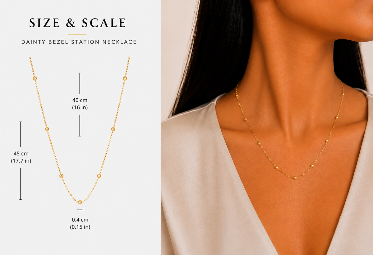 18k Gold Plated Solace Necklace